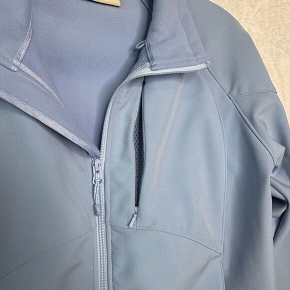 Black Diamond Blue Softshell Jacket Women's Small Fleece Lined Outdoor Hiking - Picture 9 of 16